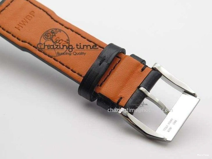 MIROTIME 0313 Mark XVIII IW327001 V6F Best Edition Black Dial On Black Leather Strap A Tailored 7307